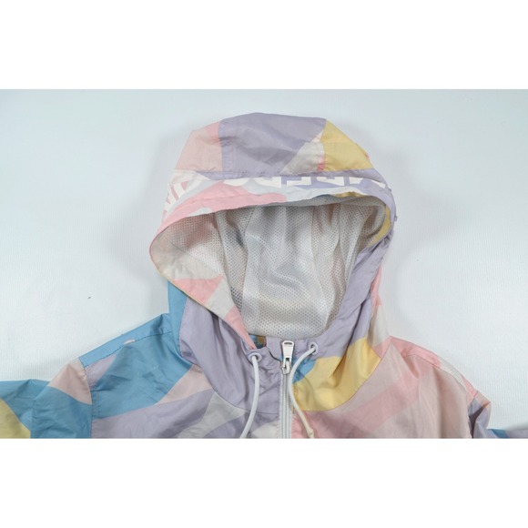 Looney Tunes Space Jam Tune Squad Windbreaker Size‎ M Hooded Jacket Members Only - Picture 7 of 16